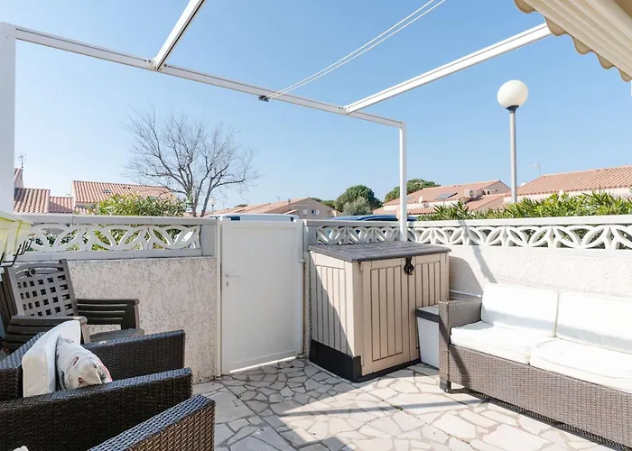 Pavillon Mezzanine Climatise Avec Piscine Et Wifi, Proche A - Fr-1-409-240 그륏상