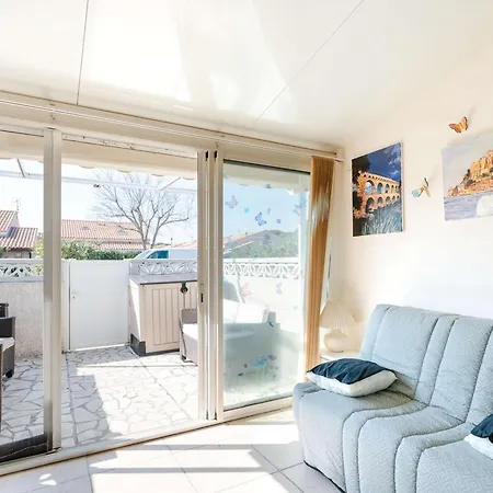 Pavillon Mezzanine Climatise Avec Piscine Et Wifi, Proche A - Fr-1-409-240 * جرْويسا